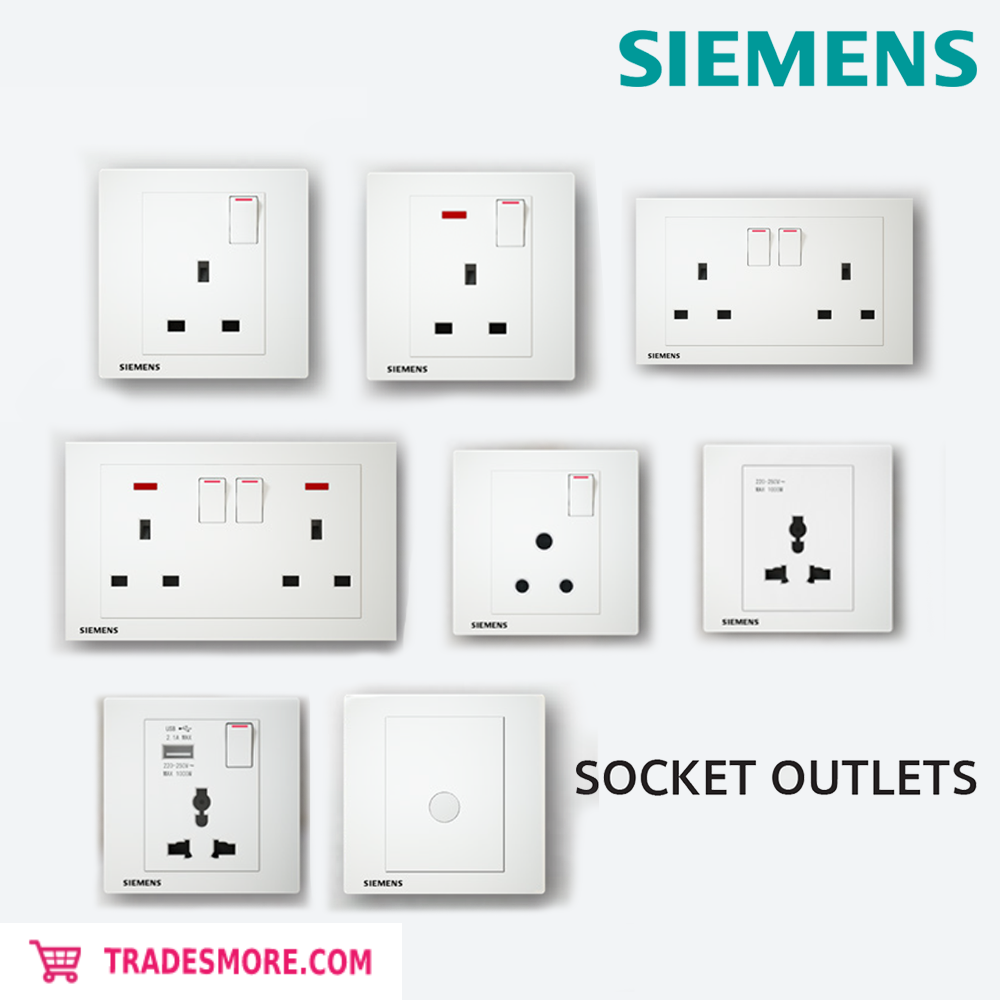 Siemens DELTA® Relfa Socket Outlets